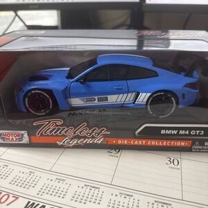 motor max timeless legends BMW M4 GT3 Blue